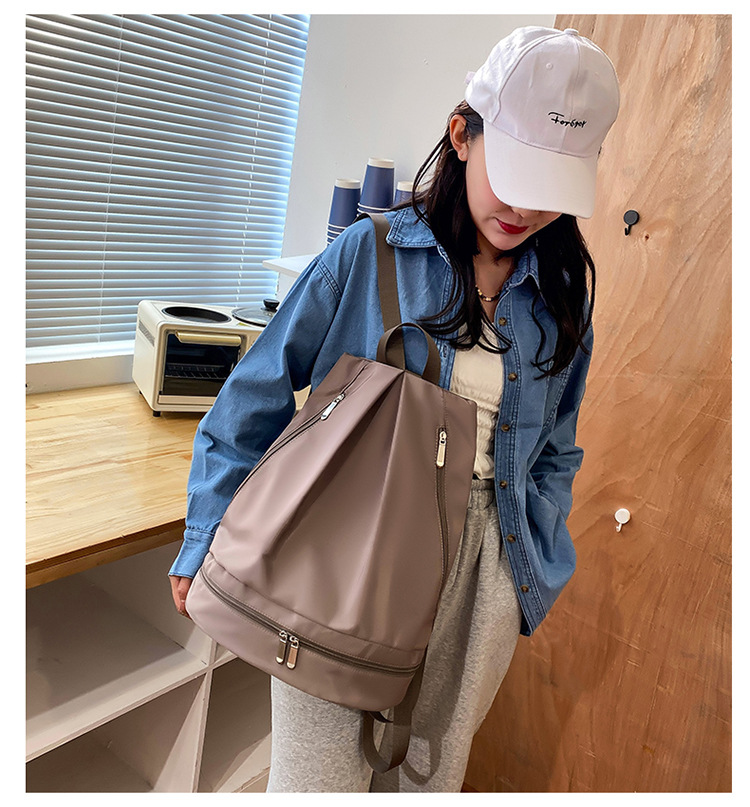 Fitness-Rucksack mit Schuhfach, Oxford-Gewebe