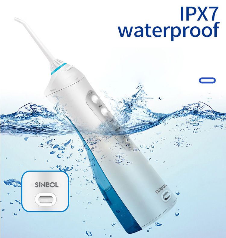 Elektrikli Oral Irrigatör, Yüksek Basınç, Taşınabilı