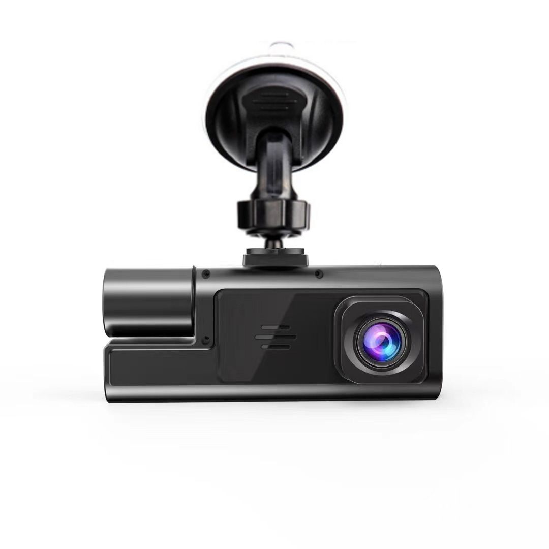 Dashcam, 3-lens, Full HD backup camera, smartphone connected