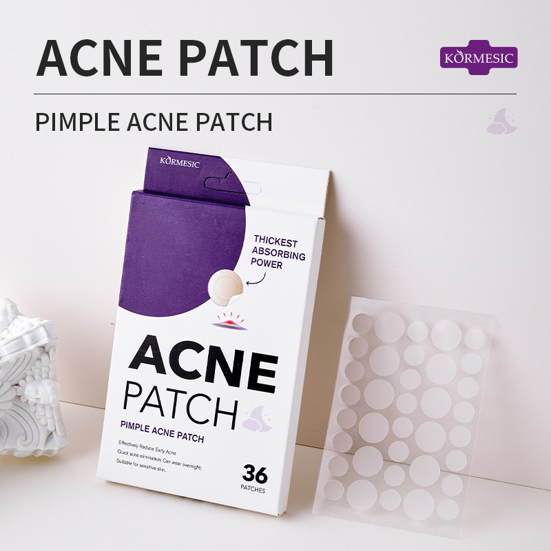 KORMESIC acne patches, facial cleansing and care treatment