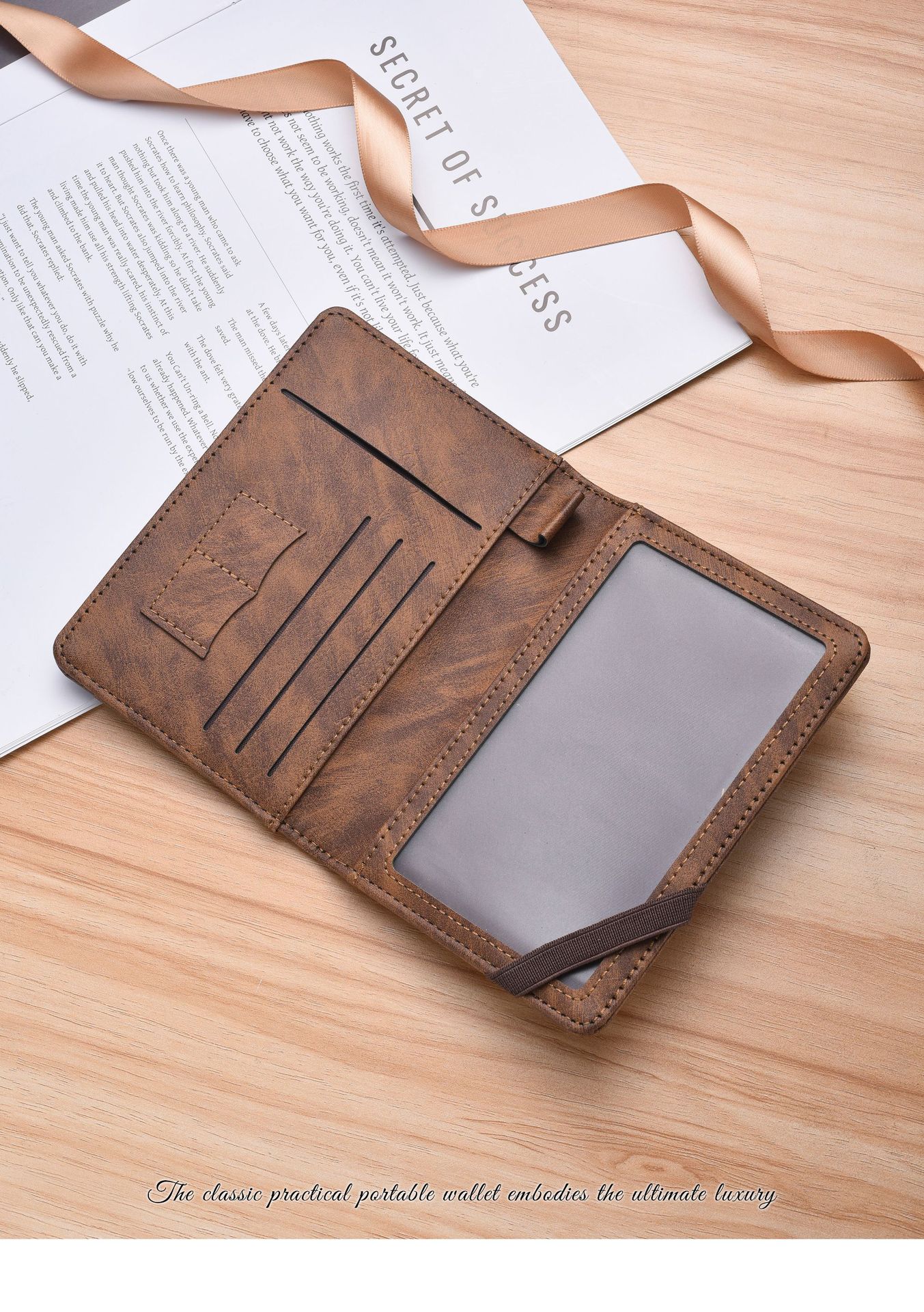 Passport holder with multi-functional storage for cards, documents and tickets