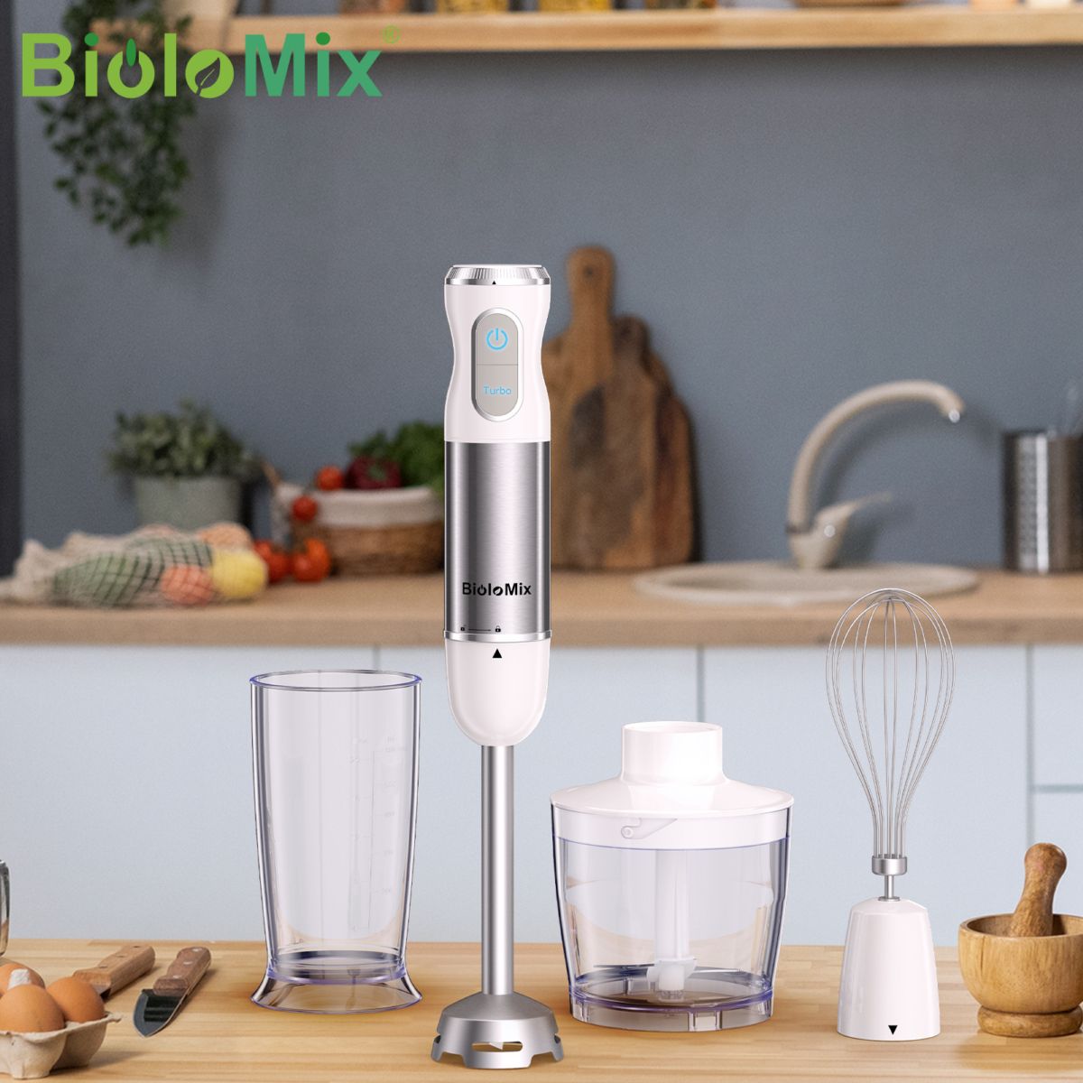 El Blenderi 1000W Yüksek Güçlü Homojenizatör