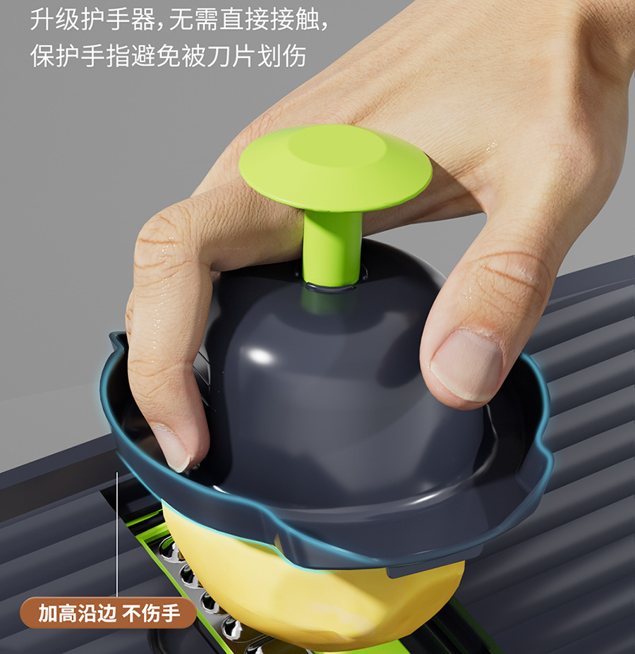 Kitchen vegetable cutter drum type, multifunctional
