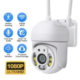 监控器 家用2.4GWiFi室内全景夜视手机远程灯泡摄像头无线监控器