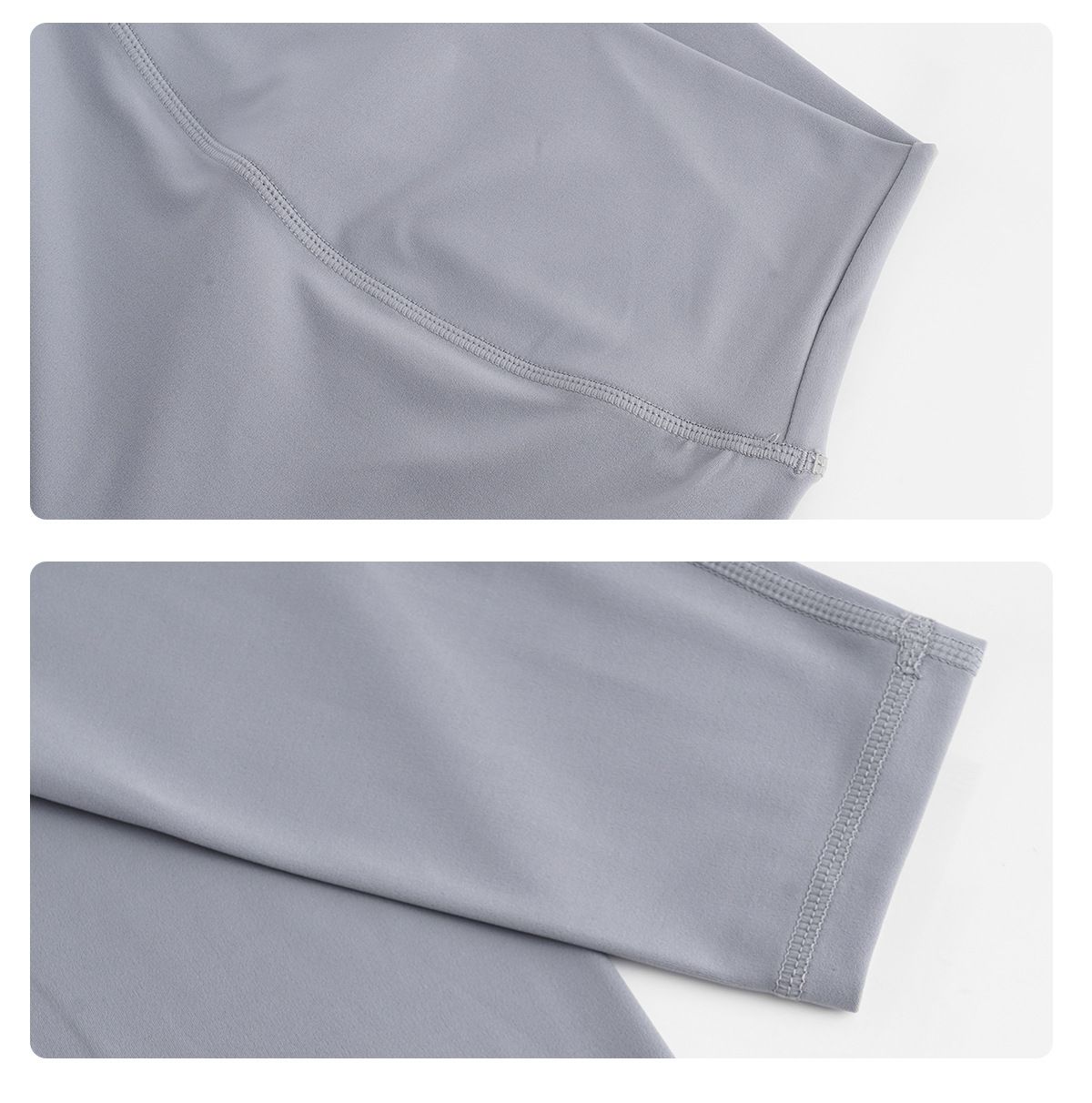 Aio Yoga-Leggings Damen Kreuzdetail Hohe Taille 7/8
