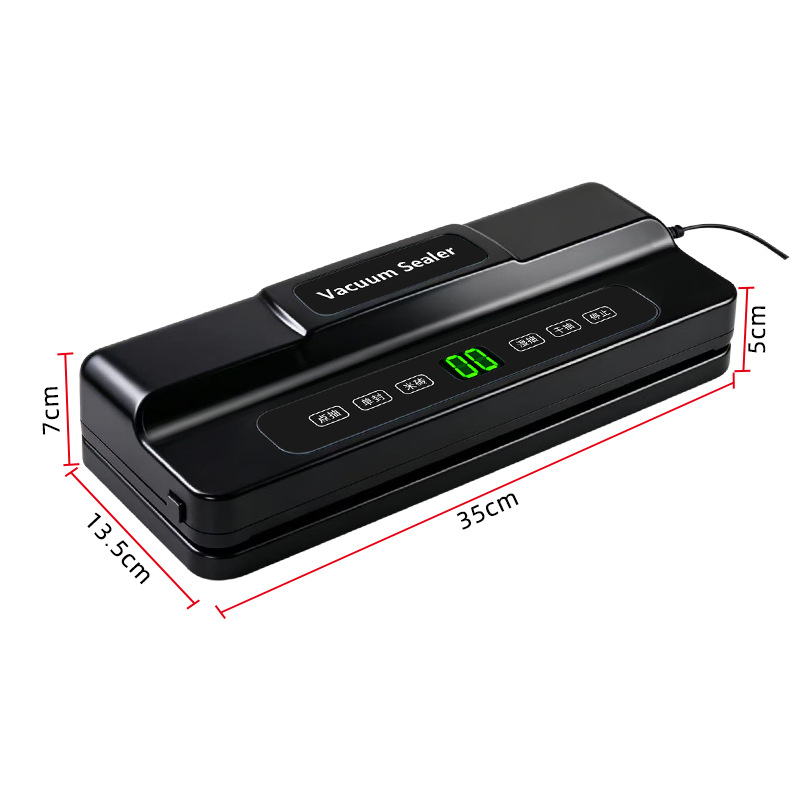 High-power vacuum sealing machine, dry and wet use