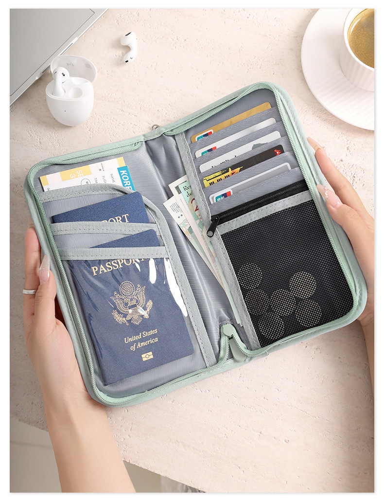 Reisedokumenten-Organizer mit RFID-Schutz