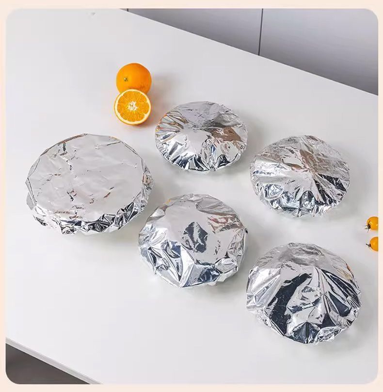 饭菜保温保鲜罩弹性伸缩铝箔盖重复使用碗碟汤盆通用防串味防尘罩