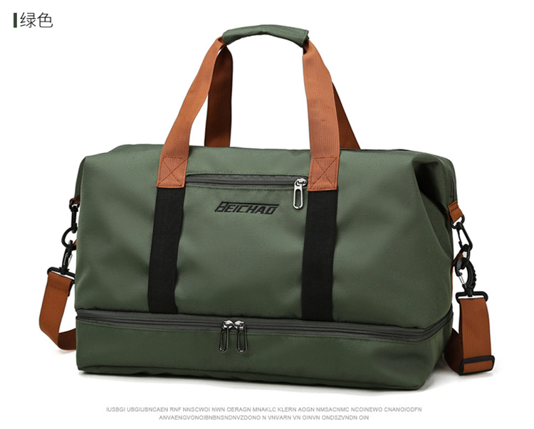 Gym Bag, Dry-Wet Separation, Independent Shoe Compartment