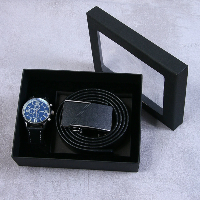 Herrn-Geschenkset mit Geldbörse und Gürtel