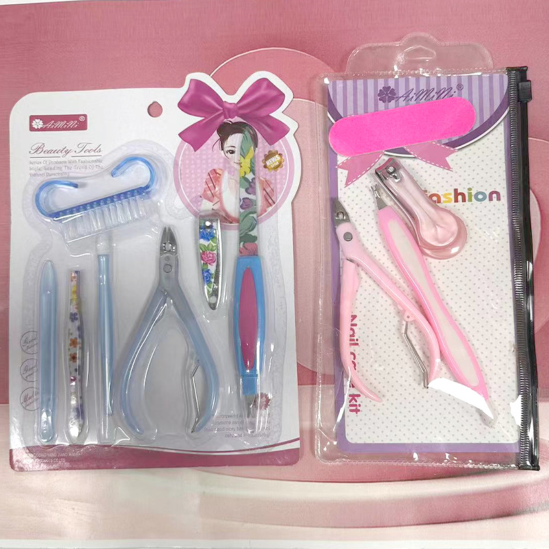 Nail art tool set, 10-piece, manicure and design