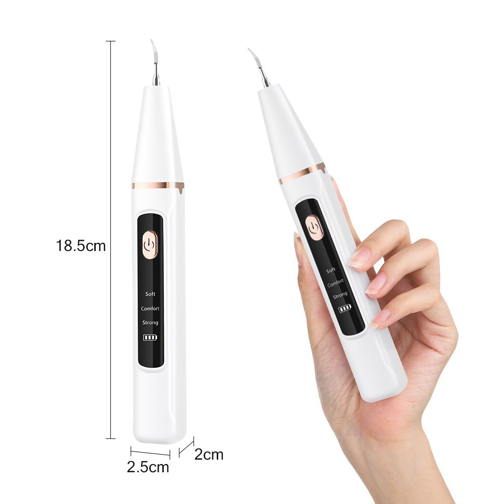 Ultrasonic electric dental cleaner device