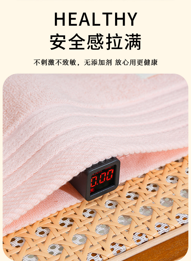 Gaoyang havlu seti, %100 pamuk, emici, banyo havlusu, 3 parça