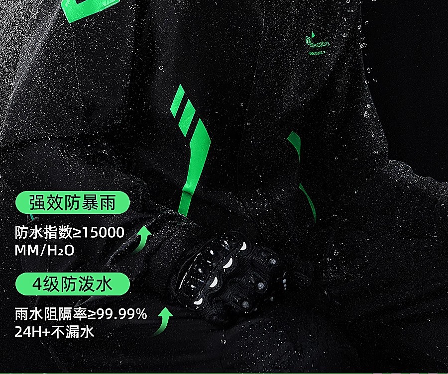 Raincoat, full body waterproof, motorcycle and bicycle use