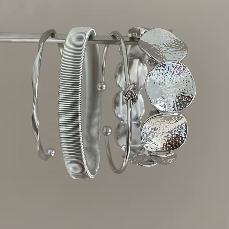 Silberarmband Strass minimalistischer Stil Mode Damenschmuck
