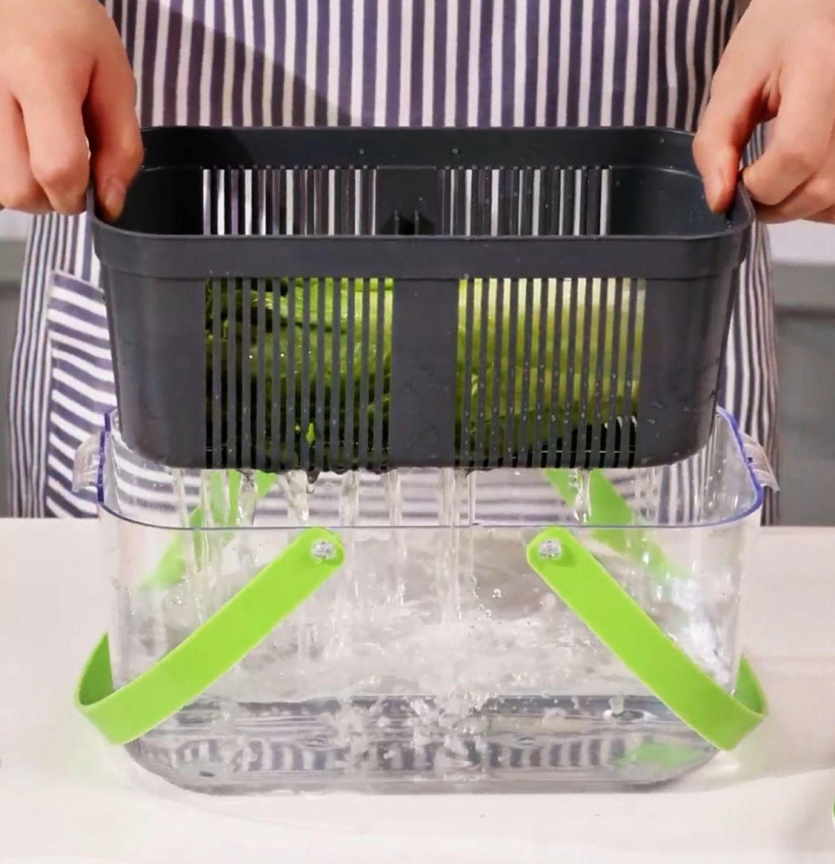 Vegetable Cutter Set with Container, 22-Piece, Shredding and Julienne
