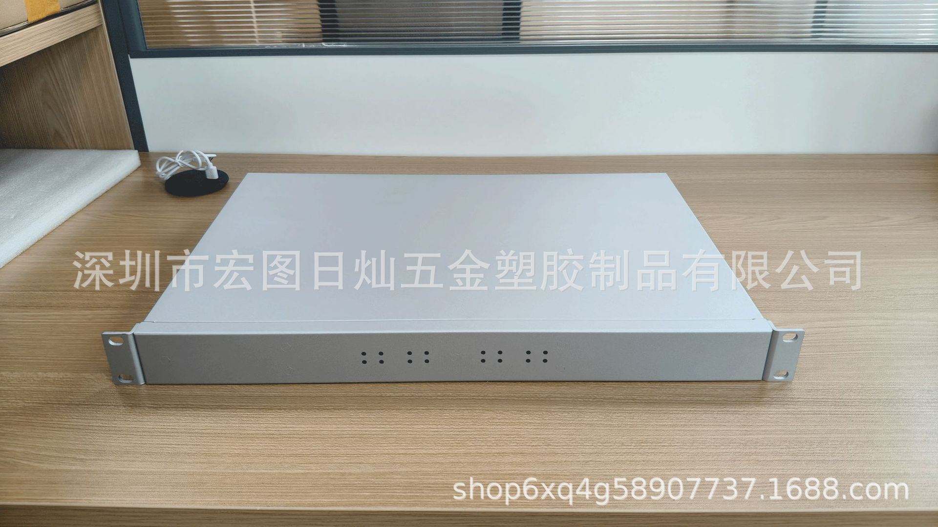 1U rack mount server enclosure 19 inch network security