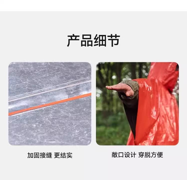 Portable aluminum foil emergency blanket
