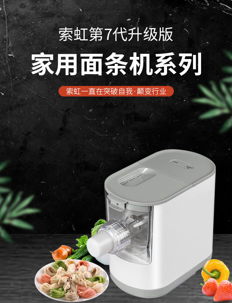 Pasta machine fully automatic electric home type noodle maker