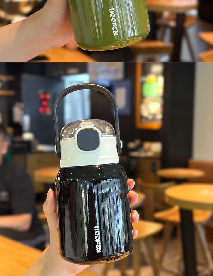 316 paslanmaz çelik termos kupası 500ml taşınabilir
