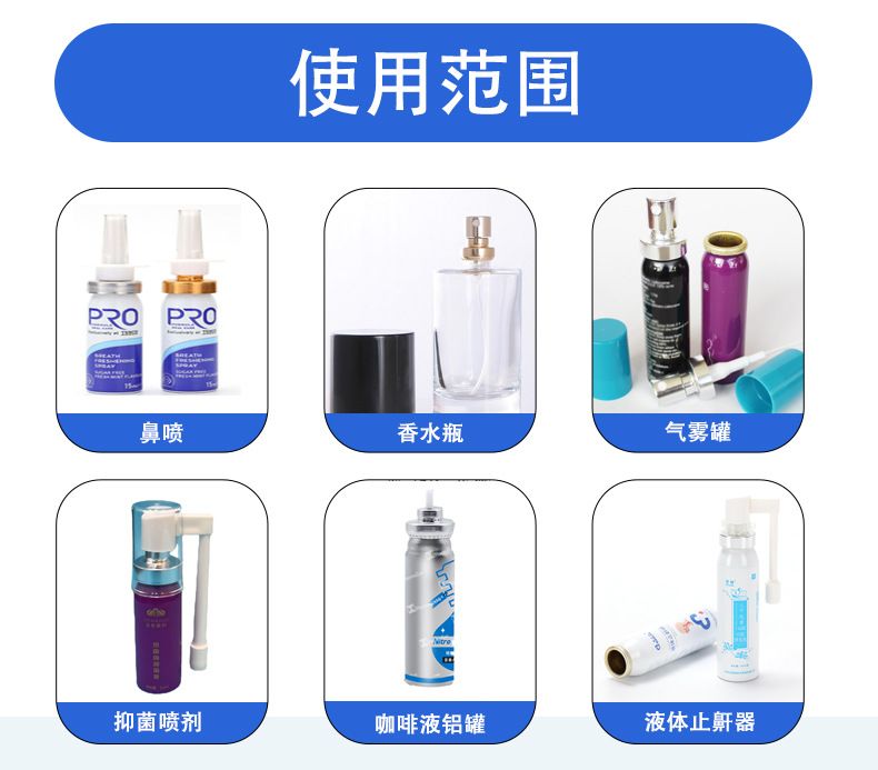 Perfume capping machine, semi-automatic, aluminum caps, CE certified