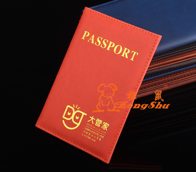 RFID-protected passport holder with multi-card slots
