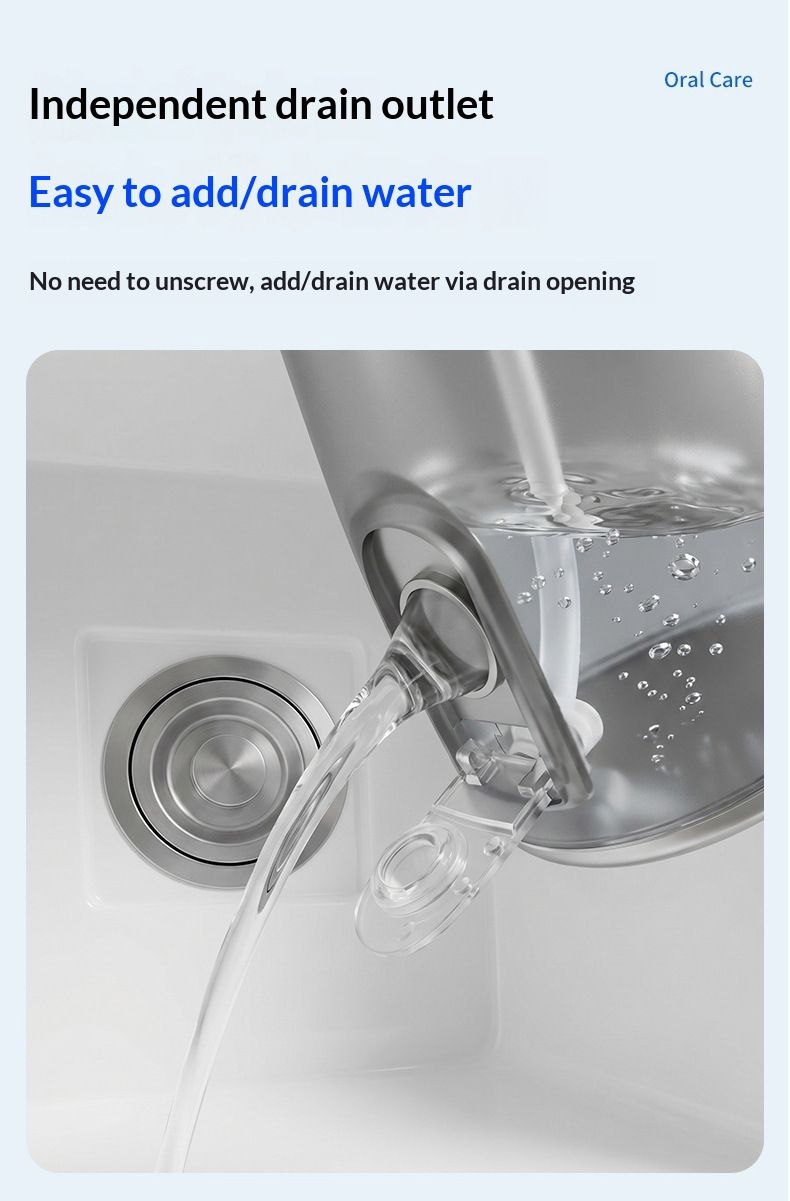 Portable smart electric water flosser