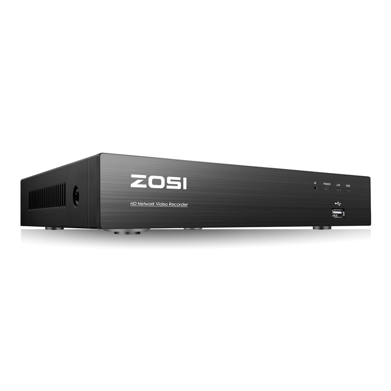 POE NVR video kaydedici, 8/16/32 kanallı, çift disk