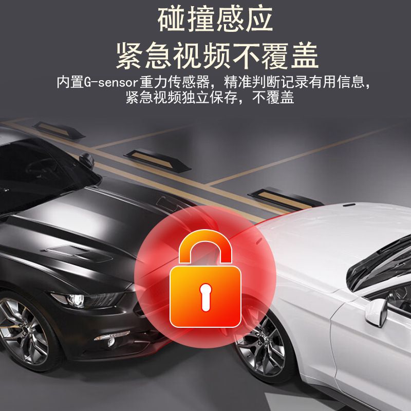10 inch 1080P Dual Lens Dashcam Rearview Mirror