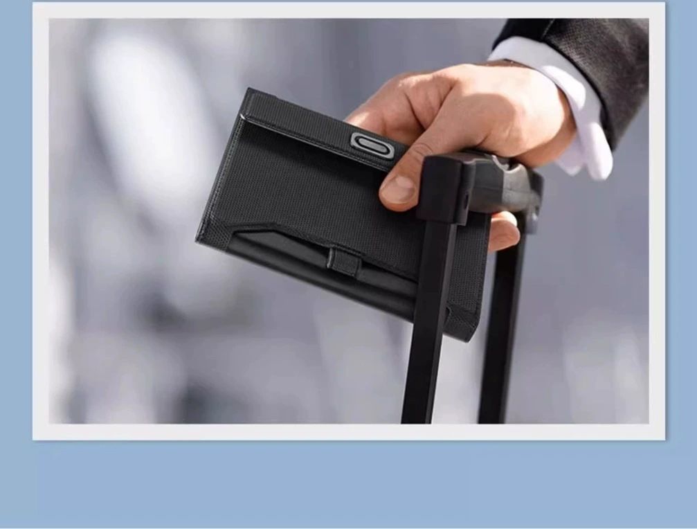 RFID korumalı pasaport kılıfı, çok işlevli belge çantası