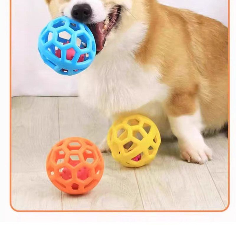 狗狗自嗨磨牙玩具球耐咬狗镂空小型犬幼犬小狗狗猫咪宠物消耗体力