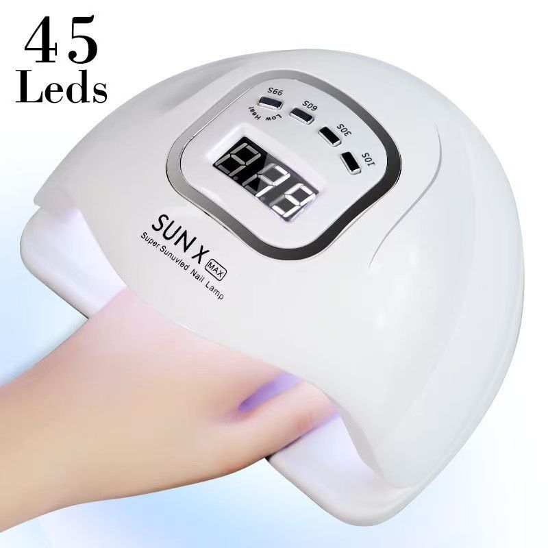 美甲光疗机烤灯美甲店专用美甲照灯速干指甲油烘干机紫外线不黑手