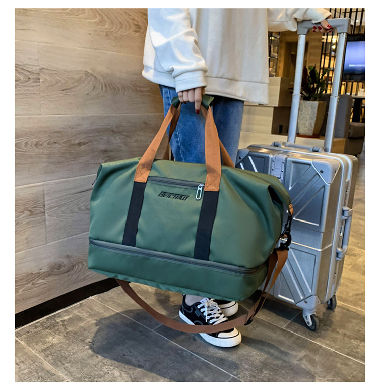 Gym Bag, Dry-Wet Separation, Independent Shoe Compartment