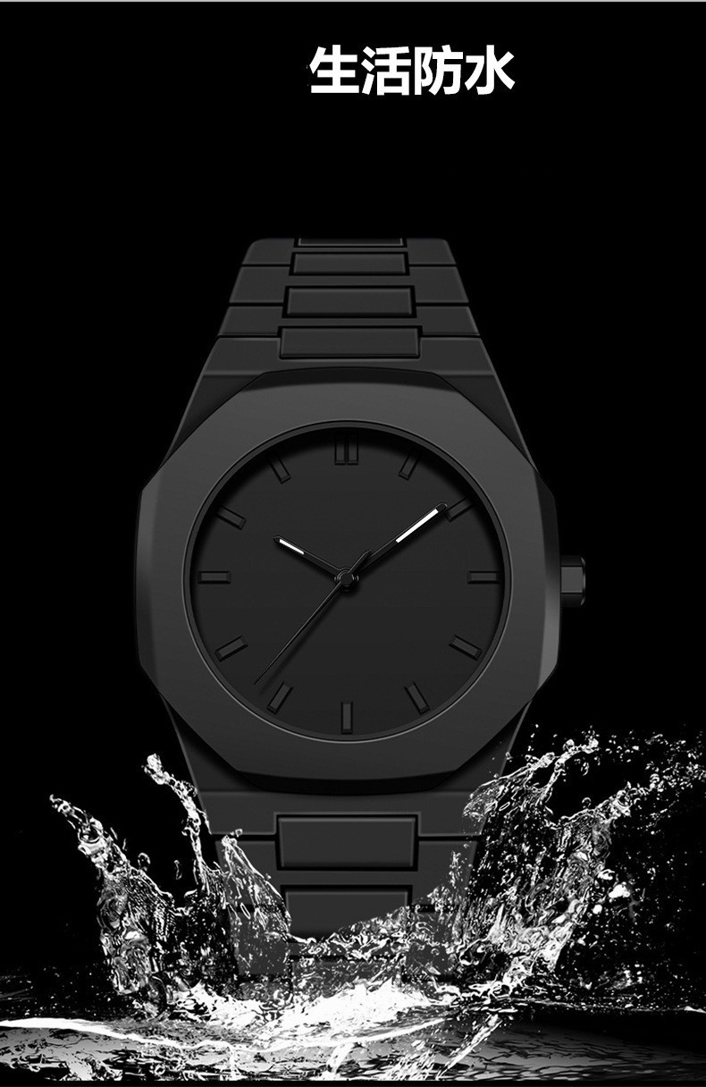Herrenuhr, wasserdicht, Quarz, Nischenentwurf