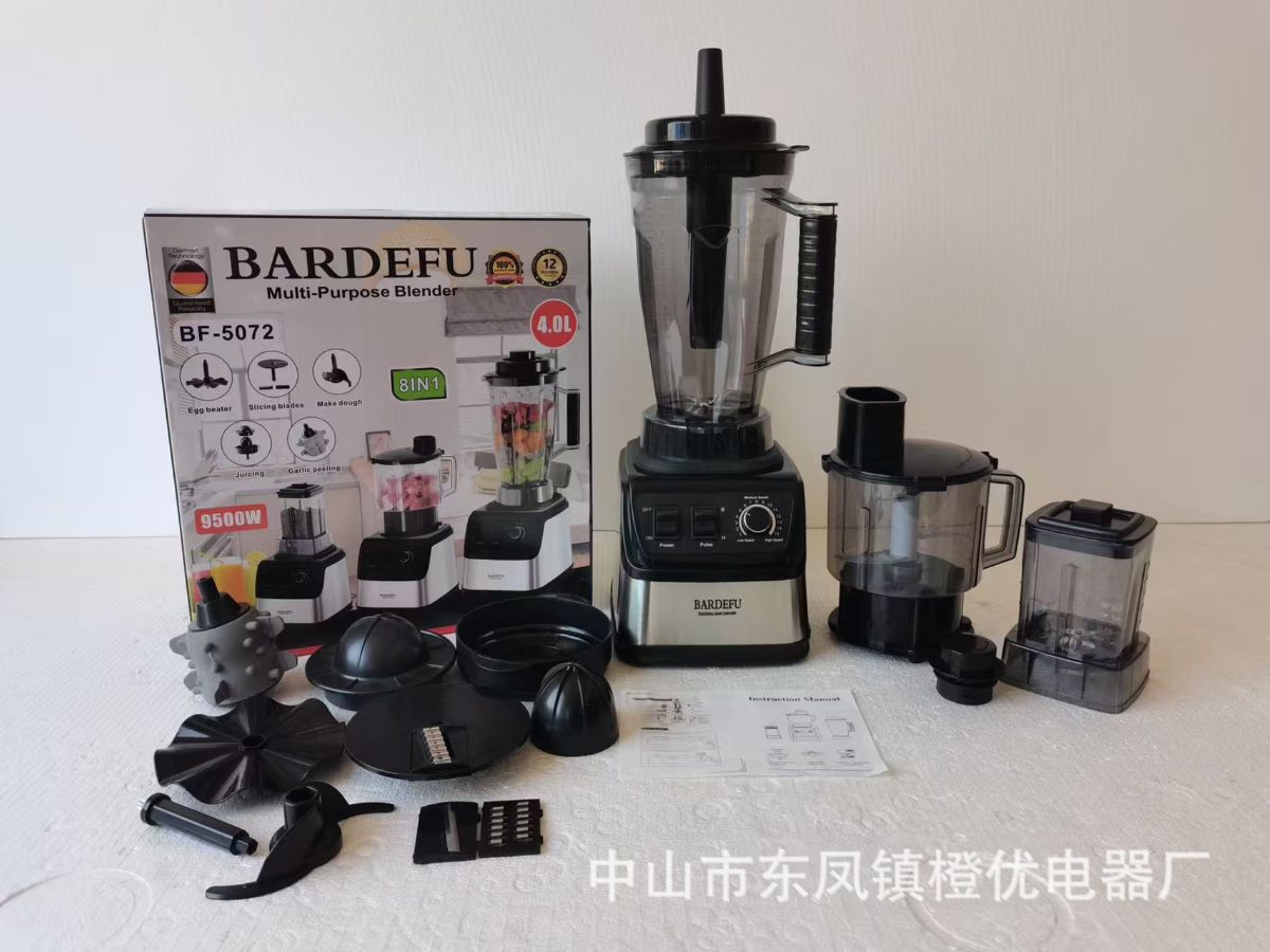 4L Blender, 8-in-1 Edelstahl Hochleistungsmixer