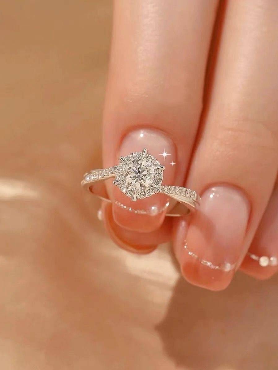 Couple ring set, wedding, adjustable open design