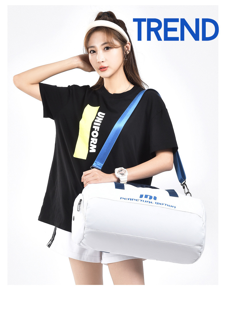 Fitness Bag with Wet and Dry Compartments