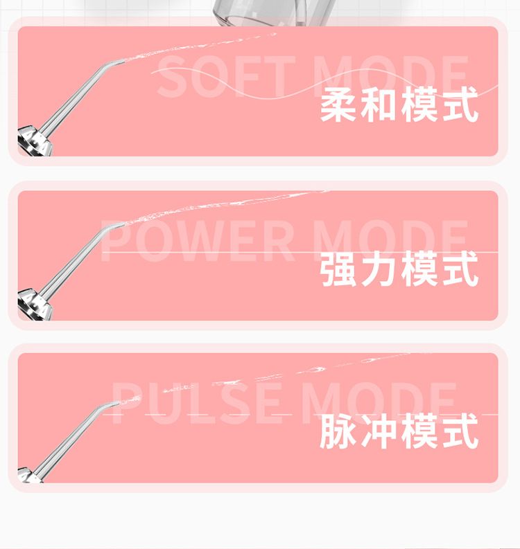 Portable electric oral irrigator and water flosser