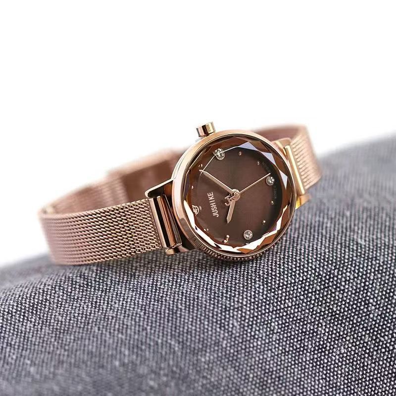 Women's quartz watch, minimalist design, Korean style