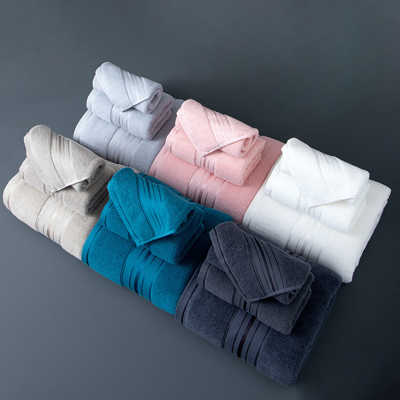 Cotton 6-Piece Towel Set Thick Bath Towels