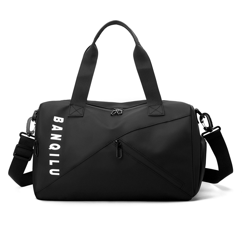 Travel bag, trolley-compatible, wet and dry separation, unisex