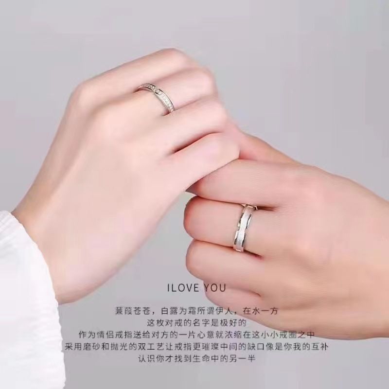 Paar-Ringe, Herren-Damen, personalisiertes Design, Luxusgeschenk