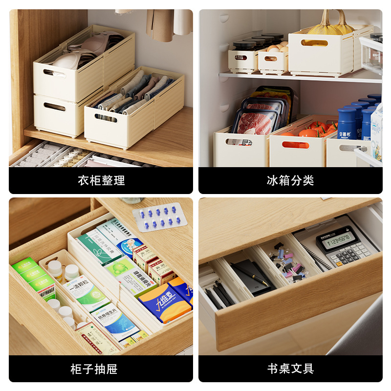 Retractable storage box, Japanese-style kitchen organizer