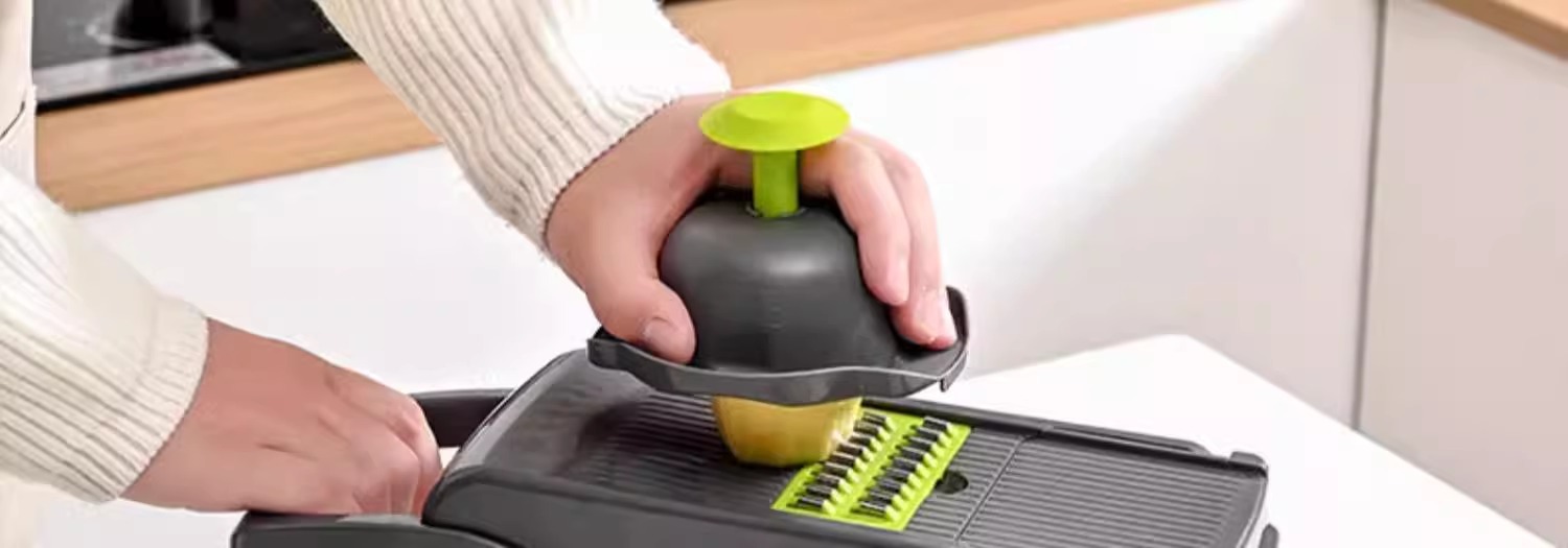 16-in-1 vegetable and fruit cutter, slicer, shredder