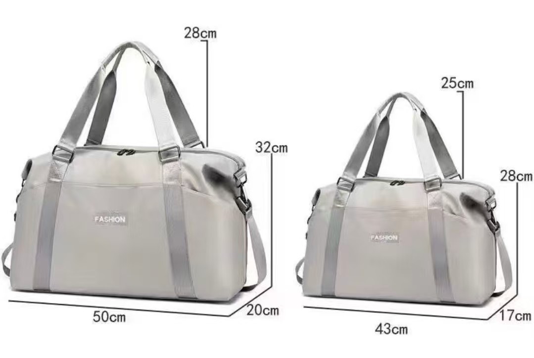 Nylon-Reisetasche wasserdicht Trolley-Aufsatz-Design