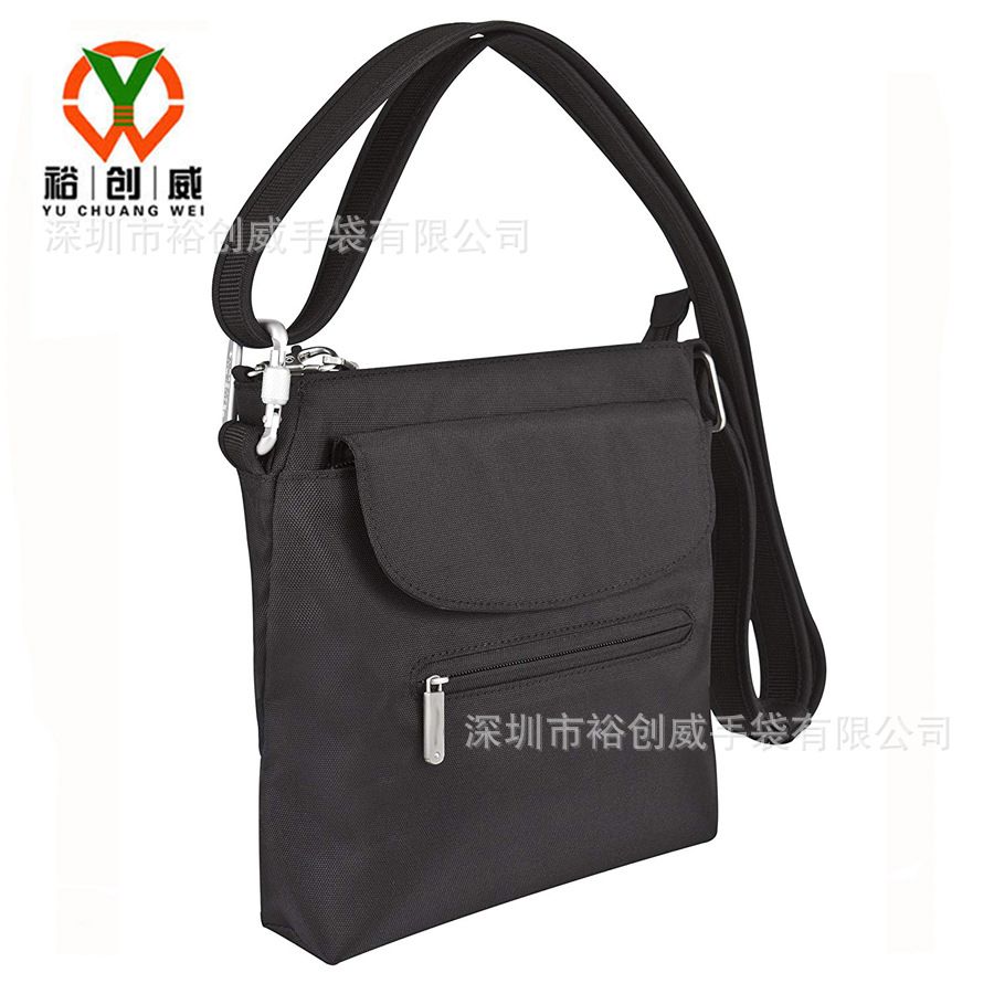 Crossbody phone bag, passport and document wallet with RFID