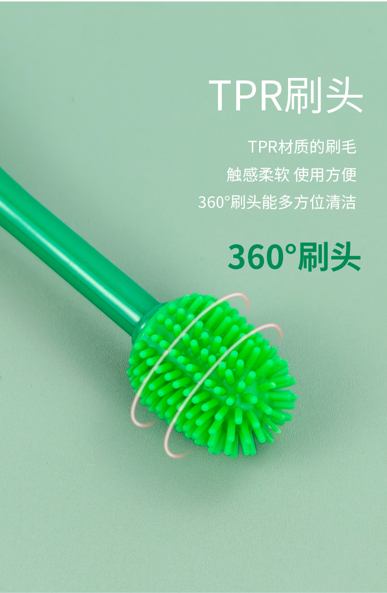 Pet toothbrush set for dogs and cats