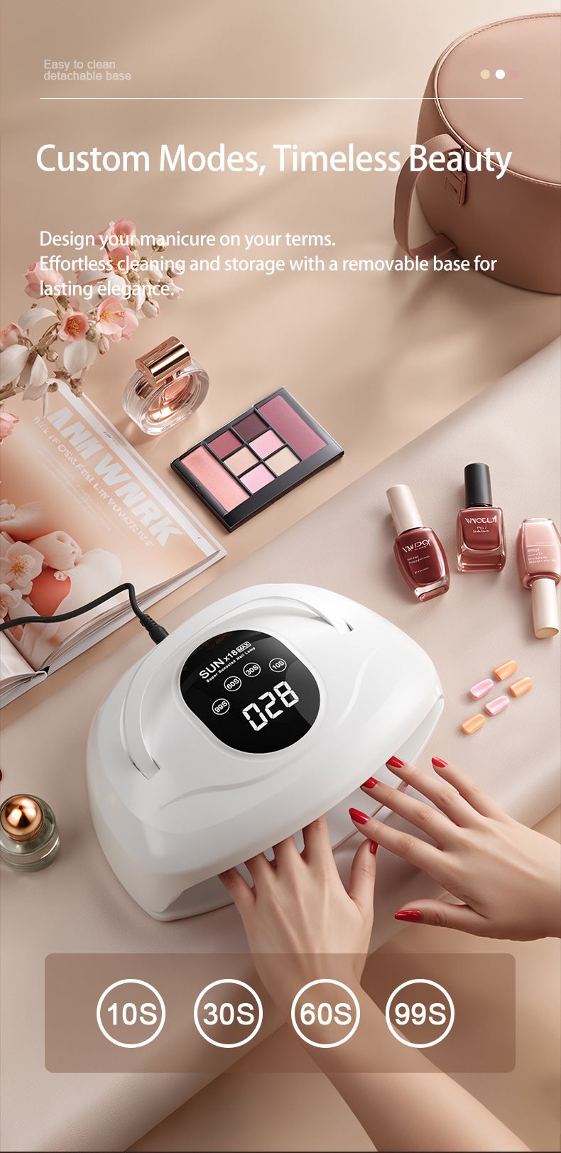 320W Doppelhand-Nagellampe