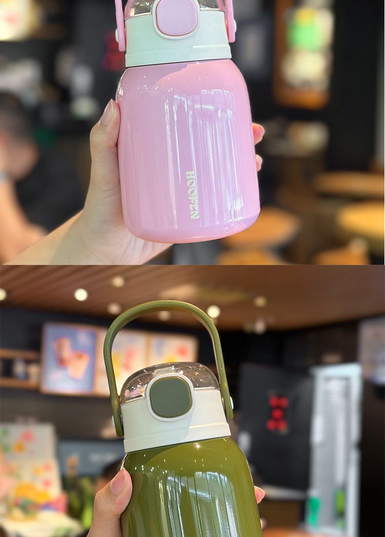 316 paslanmaz çelik termos kupası 500ml taşınabilir