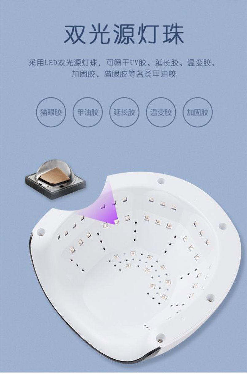 K45 tırnak lambası UV/LED kırmızı ışık